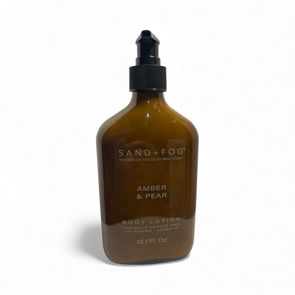 Sand + Fog “Amber Pear” Body Lotion 10.1 fl oz - NWT **